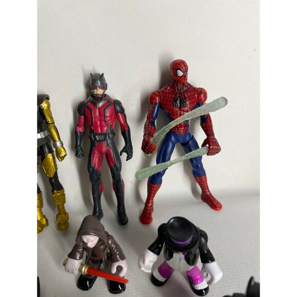 Mixed Action Figure Lot of 15- DC Comics, Marvel, Imaginext, Star Wars + - Picture 4 of 13